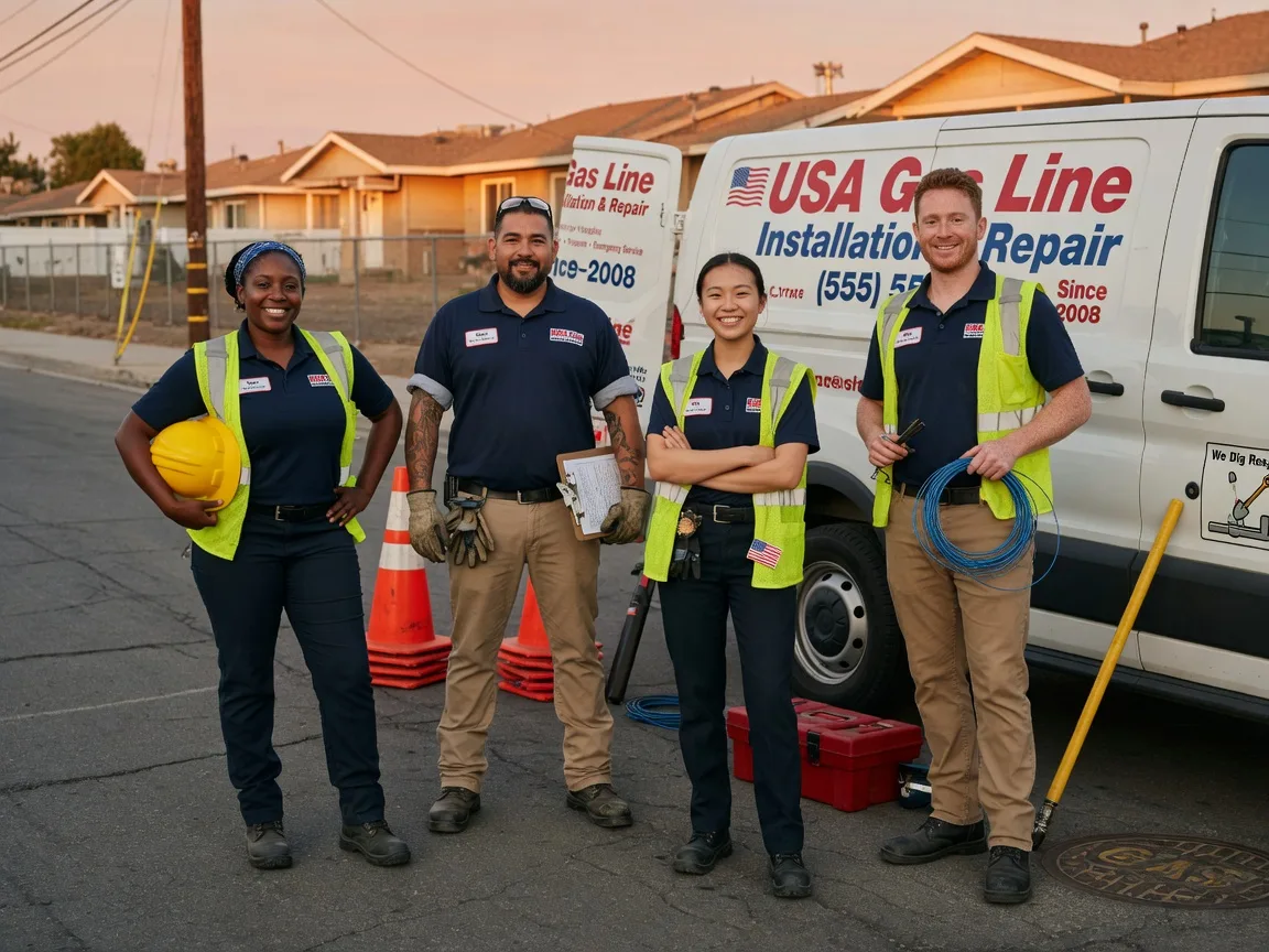 Gas Line Installation company in Aurora, NC